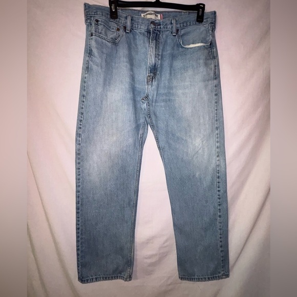 Men’s Levi's Classic Light Blue Straight Jeans - Picture 1 of 7